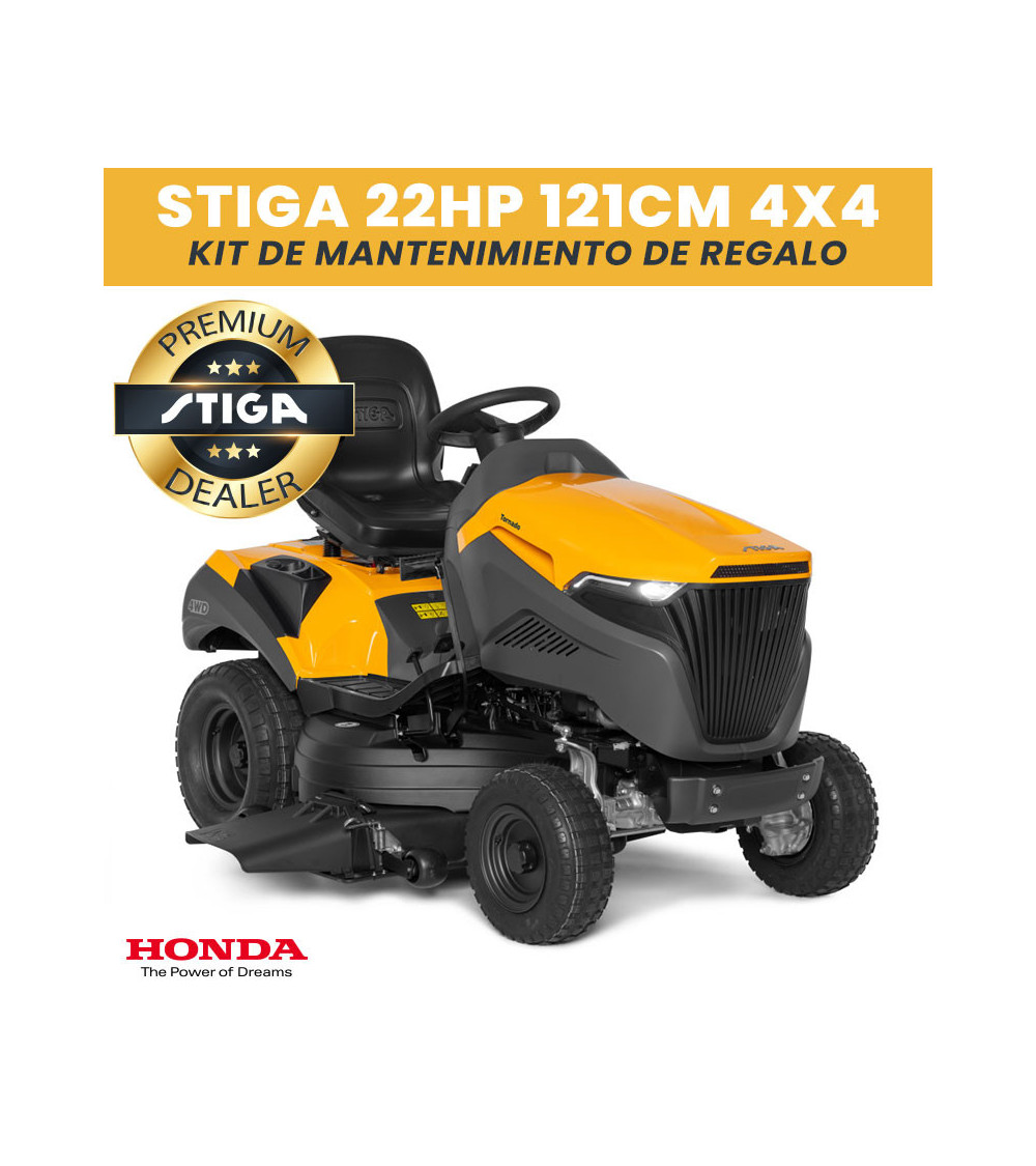 en el medio de la nada cuerda simpático ✓ Tractor cortacésped mulching Stiga Tornado 9121 WX | Stiga España
