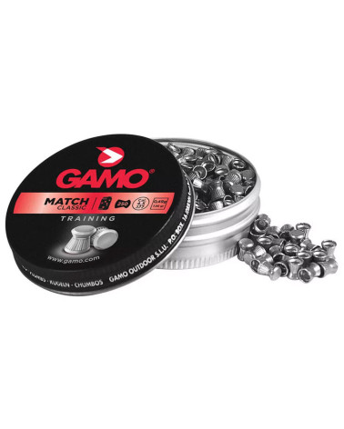 Balines Match 4,5mm lata metal 250 unidades Gamo