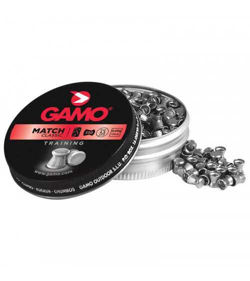 Balines Match 5,5mm lata metal 250 unidades Gamo