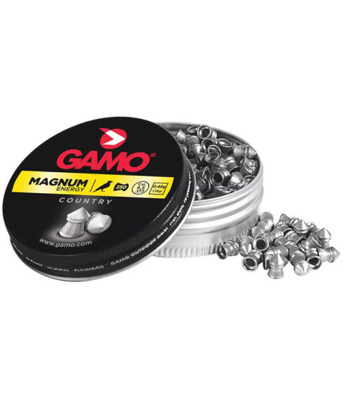 Balines Magnum 4,5mm lata metal 250 unidades Gamo