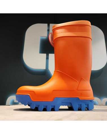 Botas de agua Thermo+ Dunlop Naranja con puntera C662343