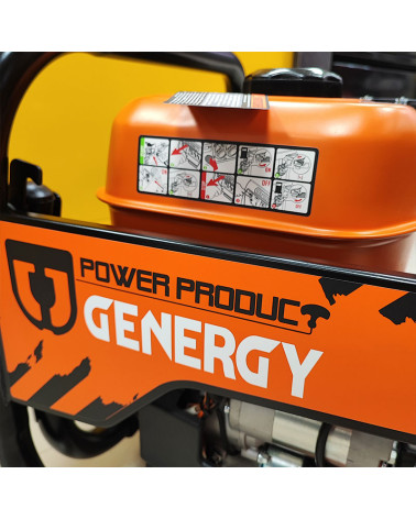Generador Panticosa S 4.000W 230V Arranque eléctrico + manual Genergy