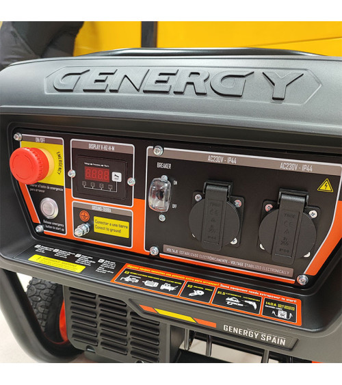 Generador Panticosa S 4.000W 230V Arranque eléctrico + manual Genergy