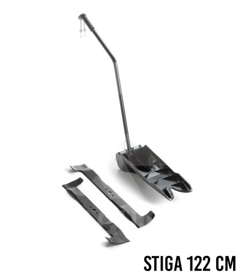 Kit de mulching con cuchillas 122 cm para Stiga Estate 7122 9122 (plataforma 122cm)
