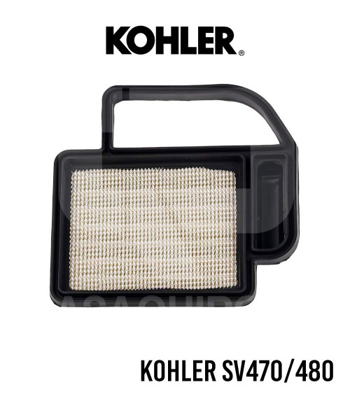 Filtro de aire para motor Kohler SV470 SV480 con prefiltro