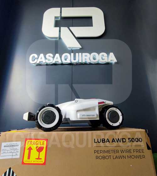 Robot cortacésped Inalámbrico Mammotion LUBA AWD 3000 mt2 4x4